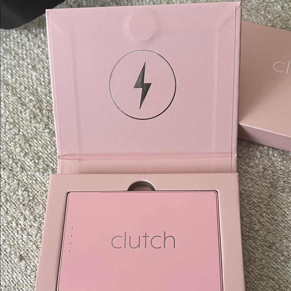 Never used Pink Portable Charger